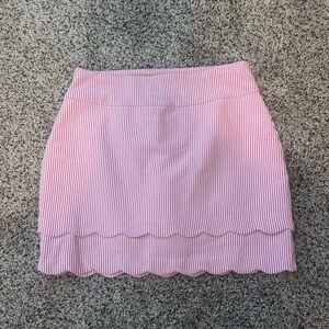 NWOT Crown and Ivy Seersucker Skort